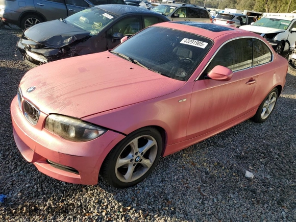 2010 BMW 1 Series 128i with VIN WBAUP9C59AVL89067, listed as a Copart auction lot 43291905 with 165,985 mi miles and Salvage Title. Bid and sale history available at DreamBid. Image 1.
