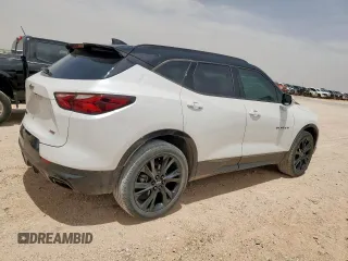 2022 Chevrolet Blazer RS with VIN 3GNKBERS2NS148923, listed as a Copart auction lot 56627925 with 36,198 mi miles and Salvage title. Bid and sale history available at DreamBid. Image 3.