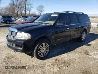 2008 Lincoln Navigator with VIN 5LMFL28598LJ16989, listed as a Copart auction lot 42870485 with 202,262 mi miles and Salvage title. Bid and sale history available at DreamBid. Image 1.