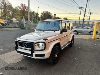 2020 Mercedes-Benz G 550 with VIN W1NYC6BJ3LX340654, listed as a Copart auction lot 78332104 with 44,015 mi miles and Non Repairable. Bid and sale history available at DreamBid. Image 2.