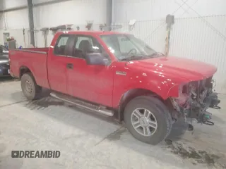 2008 Ford F-150 STX with VIN 1FTRX14W88FC05405, listed as a Copart auction lot 59258595 with 105,434 mi miles and Clean title. Bid and sale history available at DreamBid. Image 4.