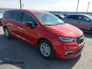 2025 Chrysler Pacifica Select z VIN 2C4RC1BG0SR512414, wystawiony jako IAAI lot #42521895 z przebiegiem 18 041 mil mil oraz . Historia ofert i sprzedaży dostępna na DreamBid. Obrazek 1.