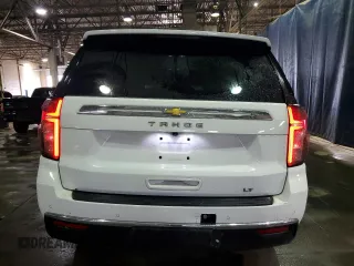 2023 Chevrolet Tahoe LT with VIN 1GNSCNKD0PR298284, listed as a Copart auction lot 48360885 with 55,452 mi miles and Clean title. Bid and sale history available at DreamBid. Image 6.