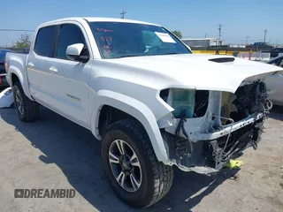 2019 Toyota Tacoma SR5 with VIN 3TMAZ5CNXKM079661, listed as a IAAI auction lot 42184881 with 80,712 mi miles and . Bid and sale history available at DreamBid. Image 1.