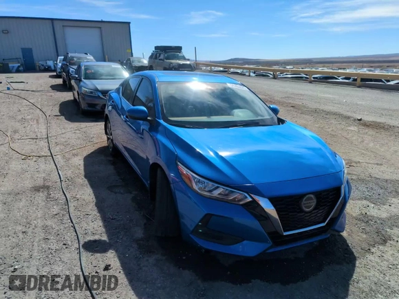 2021 Nissan Sentra SV with VIN 3N1AB8CV0MY229894, listed as a Copart auction lot 50355685 with 46,920 mi miles and Salvage Title. Bid and sale history available at carsss.com. Image 13.