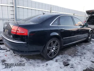 2010 Audi A8 z VIN WAURVAFA2AN006236, wystawiony jako Copart lot #88578205 z przebiegiem 224 467 mil mil oraz Czysty tytuł • Clean title. Historia ofert i sprzedaży dostępna na DreamBid. Obrazek 3.