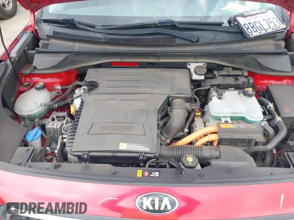 2017 Kia Niro LX with VIN KNDCB3LC1H5101819, listed as a IAAI auction lot 42064528 with 119,199 mi miles. Bid and sale history available at carsss.com. Image 10.