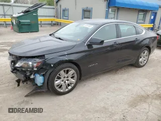 2016 Chevrolet Impala LS with VIN 2G11X5SAXG9122120, listed as a Copart auction lot 52874605 with 94,397 mi miles and Salvage title. Bid and sale history available at DreamBid. Image 1.