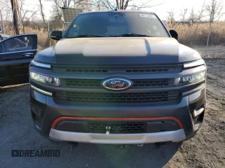 2024 Ford Expedition Timberline с VIN 1FMJU1RGXREA60667, выставлен на аукционе Copart как лот 89110905 с пробегом 4 895 миль миль и Списание • Salvage title. История ставок и продаж доступна на DreamBid. Изображение 5.