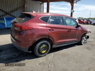 2020 Hyundai Tucson SE z VIN KM8J2CA44LU237651, wystawiony jako Copart lot #57597695 z przebiegiem 46 298 mil mil oraz Czysty tytuł • Clean title. Historia ofert i sprzedaży dostępna na DreamBid. Obrazek 3.