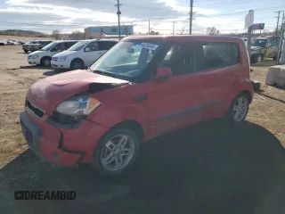2010 Kia Soul + with VIN KNDJT2A22A7164835, listed as a Copart auction lot 46226345 with 151,313 mi miles and Salvage Title. Bid and sale history available at carsss.com. Image 1.