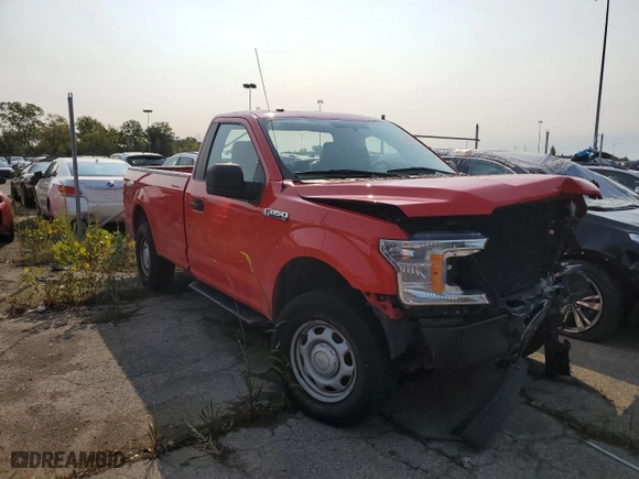 2018 Ford F-150 XL with VIN 1FTMF1EP9JKD31127, listed as a Copart auction lot 69008354 with 185,772 mi miles and Clean Title. Bid and sale history available at carsss.com. Image 4.