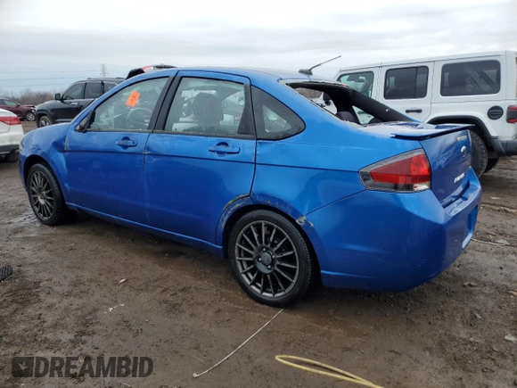2011 Ford Focus SES with VIN 1FAHP3GN9BW130818, listed as a Copart auction lot 47552845 with 102,442 mi miles and Salvage Title. Bid and sale history available at carsss.com. Image 2.