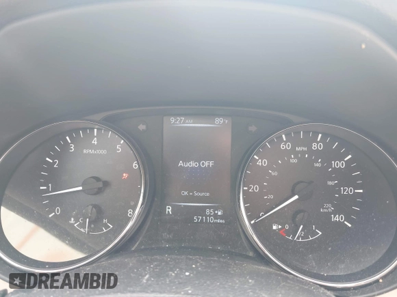 2017 Nissan Rogue SL with VIN JN8AT2MT7HW395481, listed as a IAAI auction lot 42451406 with 57,110 mi miles and . Bid and sale history available at DreamBid. Image 7.