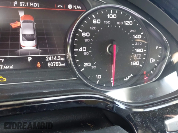 2013 Audi A8 3.0L с VIN WAURGAFD7DN016351, выставлен на аукционе IAAI как лот 42372202 с пробегом 90 753 миль миль и . История ставок и продаж доступна на DreamBid. Изображение 7.