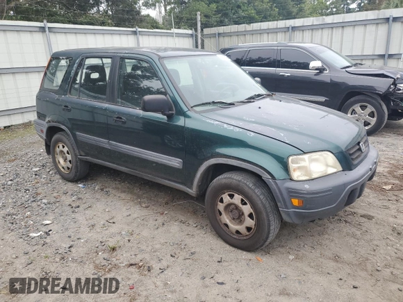 2001 Honda CR-V LX with VIN JHLRD18481S016772, listed as a Copart auction lot 71835094 with 230,824 mi miles and Salvage Title. Bid and sale history available at carsss.com. Image 4.