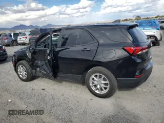 2022 Chevrolet Equinox LS with VIN 2GNAXHEVXN6119294, listed as a Copart auction lot 51956075 with 34,320 mi miles and Salvage title. Bid and sale history available at DreamBid. Image 2.