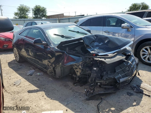 2011 Cadillac CTS Coupe with VIN 1G6DA1ED6B0127003, listed as a Copart auction lot 84096464 with 0 mi miles and Salvage Title. Bid and sale history available at carsss.com. Image 4.