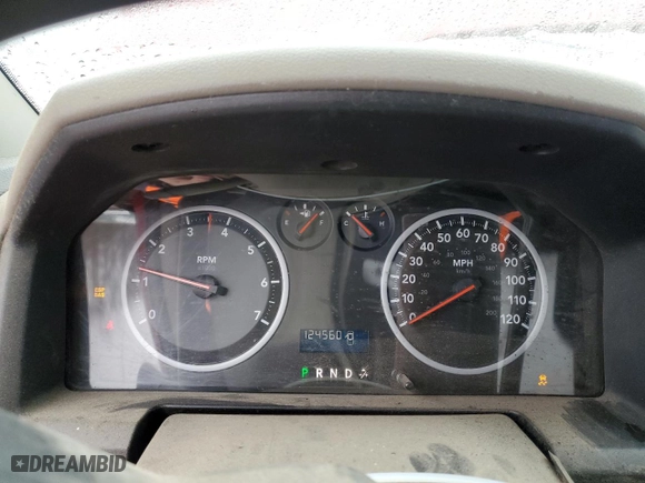 2009 Dodge Ram 1500 ST with VIN 1D3HB18K29S746211, listed as a Copart auction lot 44340945 with 124,560 mi miles and Salvage Title. Bid and sale history available at carsss.com. Image 9.