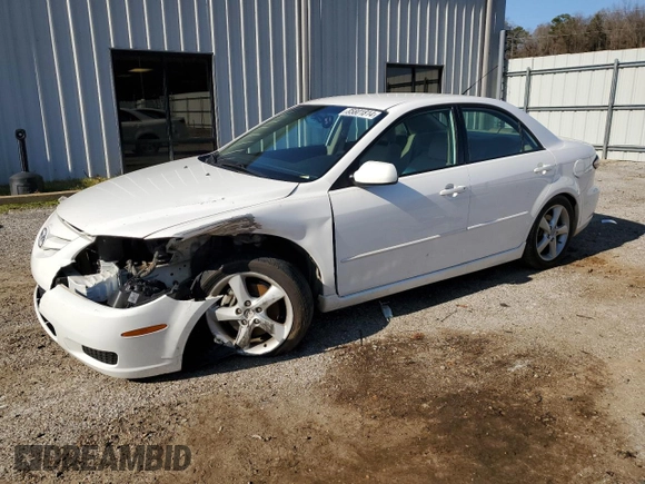 2007 Mazda 6 S Sport VE with VIN 1YVHP80D075M01992, listed as a Copart auction lot 85801814 with 94,790 mi miles and Salvage Title. Bid and sale history available at DreamBid. Image 1.