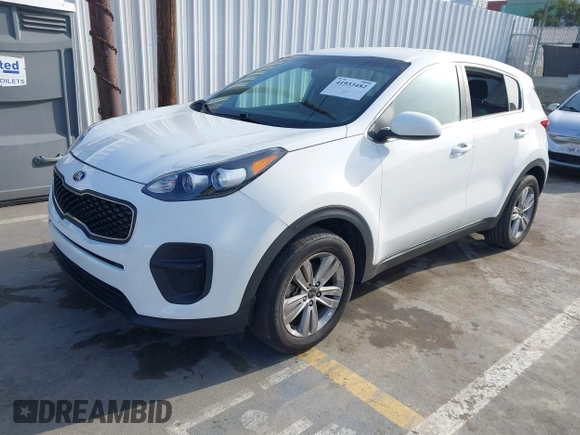 2019 Kia Sportage LX with VIN KNDPM3AC0K7535675, listed as a IAAI auction lot 41933482 with 118,012 mi miles and . Bid and sale history available at DreamBid. Image 19.