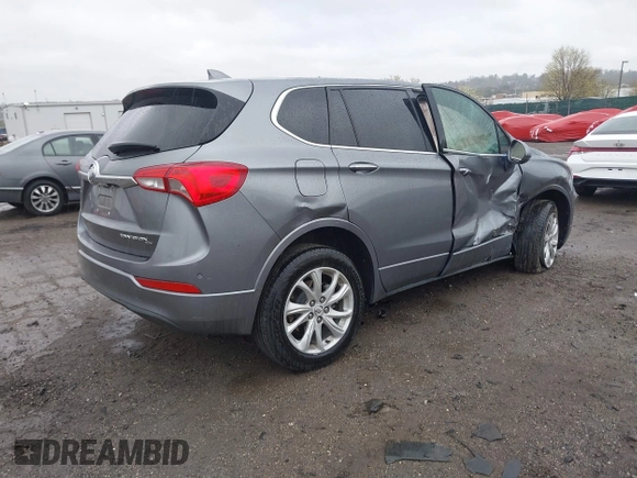 2019 Buick Envision Essence with VIN LRBFX1SA2KD006300, listed as a IAAI auction lot 42019940 with 26,187 mi miles and . Bid and sale history available at DreamBid. Image 4.