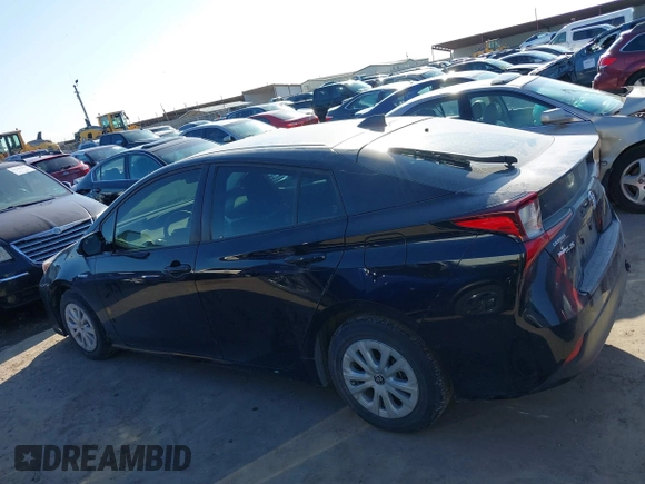 2020 Toyota Prius L Eco with VIN JTDKARFU1L3114502, listed as a IAAI auction lot 41134750 with 62,222 mi miles and . Bid and sale history available at DreamBid. Image 14.