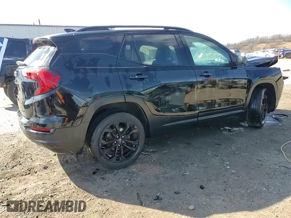 2019 GMC Terrain SLE with VIN 3GKALTEV0KL204468, listed as a Copart auction lot 50245695 with 87,689 mi miles and Salvage Title. Bid and sale history available at DreamBid. Image 14.