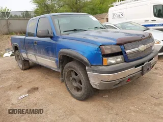 2003 Chevrolet Silverado 1500 LS z VIN 2GCEK19T431226876, wystawiony jako IAAI lot #42371603 z przebiegiem 344 777 mil mil oraz . Historia ofert i sprzedaży dostępna na DreamBid. Obrazek 1.