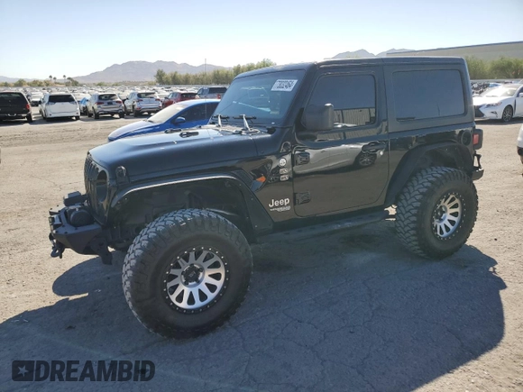 2018 Jeep Wrangler Sport with VIN 1C4GJXAG0JW213206, listed as a Copart auction lot 73032464 with 42,735 mi miles and Salvage Title. Bid and sale history available at DreamBid. Image 1.