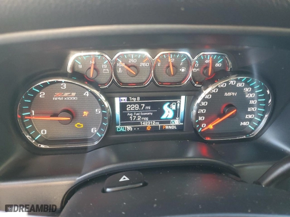 2017 Chevrolet Silverado 1500 LT with VIN 1GCVKREC3HZ127341, listed as a Copart auction lot 79924214 with 142,312 mi miles and Salvage Title. Bid and sale history available at carsss.com. Image 9.