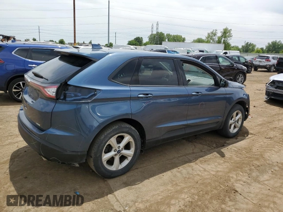 2018 Ford Edge SE with VIN 2FMPK3G97JBB71693, listed as a Copart auction lot 61194895 with 67,992 mi miles and Salvage title. Bid and sale history available at DreamBid. Image 3.