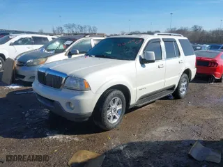 2004 Lincoln Aviator Luxury with VIN 5LMEU68H24ZJ49589, listed as a IAAI auction lot 41608691 with 211,635 mi miles. Bid and sale history available at carsss.com. Image 2.