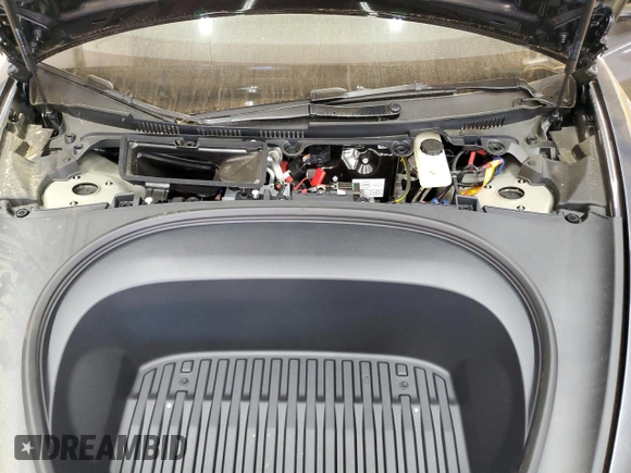 2025 Tesla Model 3 Long Range z VIN 5YJ3E1EA2SF930959, wystawiony jako Copart lot #54921345 z przebiegiem 168 mil mil oraz Szkoda całkowita • Salvage title. Historia ofert i sprzedaży dostępna na DreamBid. Obrazek 11.