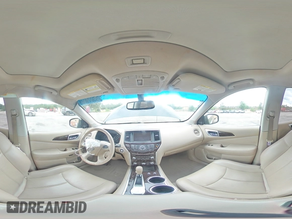 2015 Nissan Pathfinder Platinum with VIN 5N1AR2MN9FC684030, listed as a Copart auction lot 59079065 with 118,352 mi miles and Salvage title. Bid and sale history available at DreamBid. Image 16.