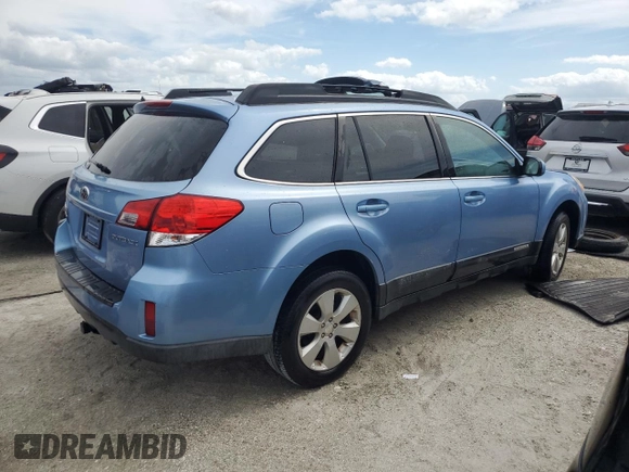 2010 Subaru Outback 2.5i Prem with VIN 4S4BRCBC9A3373735, listed as a Copart auction lot 76573974 with 0 mi miles and Non Repairable. Bid and sale history available at carsss.com. Image 3.