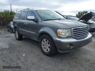 2007 Chrysler Aspen Limited with VIN 1A8HX58237F526639, listed as a IAAI auction lot 41269350 with 256,496 mi miles. Bid and sale history available at carsss.com. Image 1.