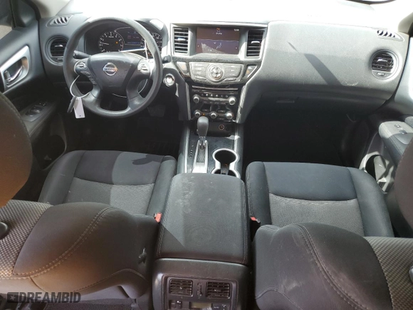 2017 Nissan Pathfinder SL with VIN 5N1DR2MN0HC906129, listed as a Copart auction lot 47299935 with 142,228 mi miles and Salvage Title. Bid and sale history available at carsss.com. Image 8.