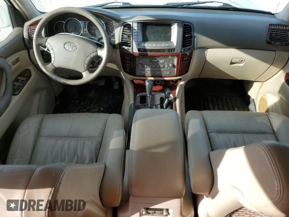 2004 Toyota Land Cruiser with VIN JTEHT05J142054926, listed as a Copart auction lot 75470414 with 269,894 mi miles and Salvage Title. Bid and sale history available at carsss.com. Image 8.