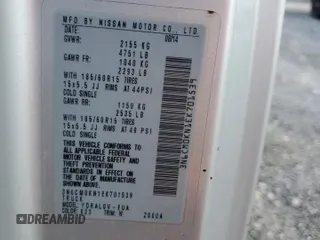 2014 Nissan NV200 S с VIN 3N6CM0KN1EK701539, выставлен на аукционе Copart как лот 63879545 с пробегом 302 513 миль миль и Чистый • Clean title. История ставок и продаж доступна на DreamBid. Изображение 13.