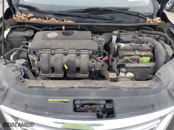 2015 Nissan Sentra S with VIN 3N1AB7AP5FY242092, listed as a IAAI auction lot 41319878 with 129,283 mi miles. Bid and sale history available at carsss.com. Image 10.