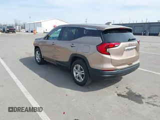 2018 GMC Terrain SLE with VIN 3GKALMEV2JL260190, listed as a IAAI auction lot 41858619 with 92,527 mi miles and . Bid and sale history available at carsss.com. Image 3.