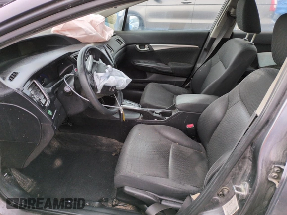 2014 Honda Civic Sedan EX with VIN 2HGFB2F84EH551839, listed as a Copart auction lot 50964295 with 123,189 mi miles and Salvage Title. Bid and sale history available at carsss.com. Image 7.