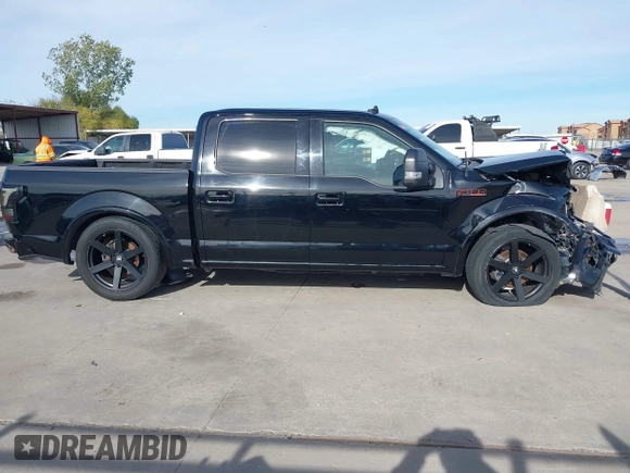 2018 Ford F-150 XL with VIN 1FTEW1CG7JFE39424, listed as a IAAI auction lot 41063898 with 112,166 mi miles. Bid and sale history available at carsss.com. Image 13.