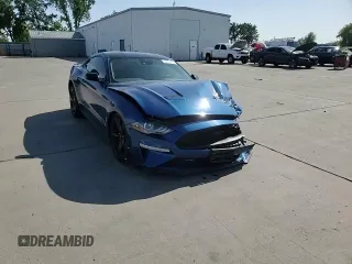 2023 Ford Mustang EcoBoost with VIN 1FA6P8TH1P5107731, listed as a Copart auction lot 55351575 with 11,655 mi miles and Salvage title. Bid and sale history available at DreamBid. Image 13.