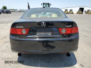 2006 Acura TSX Navi with VIN JH4CL95996C022164, listed as a Copart auction lot 60137615 with 312,665 mi miles and Salvage title. Bid and sale history available at DreamBid. Image 6.