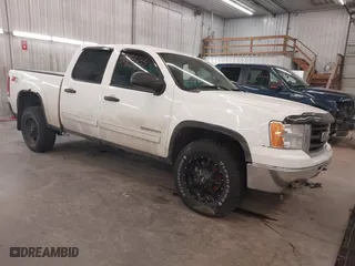 2010 GMC Sierra 1500 SLE with VIN 3GTRKVE39AG105389, listed as a IAAI auction lot 41254233 with 175,696 mi miles. Bid and sale history available at carsss.com. Image 1.
