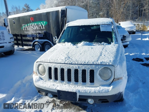 2017 Jeep Patriot High Altitude with VIN 1C4NJRFB5HD168818, listed as a IAAI auction lot 41374327 with 103,227 mi miles. Bid and sale history available at carsss.com. Image 13.
