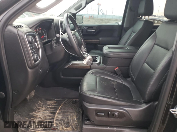 2020 Chevrolet Silverado 1500 LT Trail Boss with VIN 1GCPYFEL0LZ347891, listed as a Copart auction lot 79296634 with 43,824 mi miles and Salvage Title. Bid and sale history available at carsss.com. Image 7.