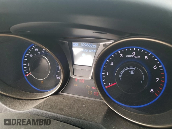 2013 Hyundai Genesis Coupe Premium с VIN KMHHT6KDXDU095089, выставлен на аукционе Copart как лот 65370895 с пробегом 109 888 миль миль и Чистый • Clean title. История ставок и продаж доступна на DreamBid. Изображение 9.